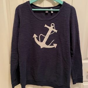 Navy Maternity top